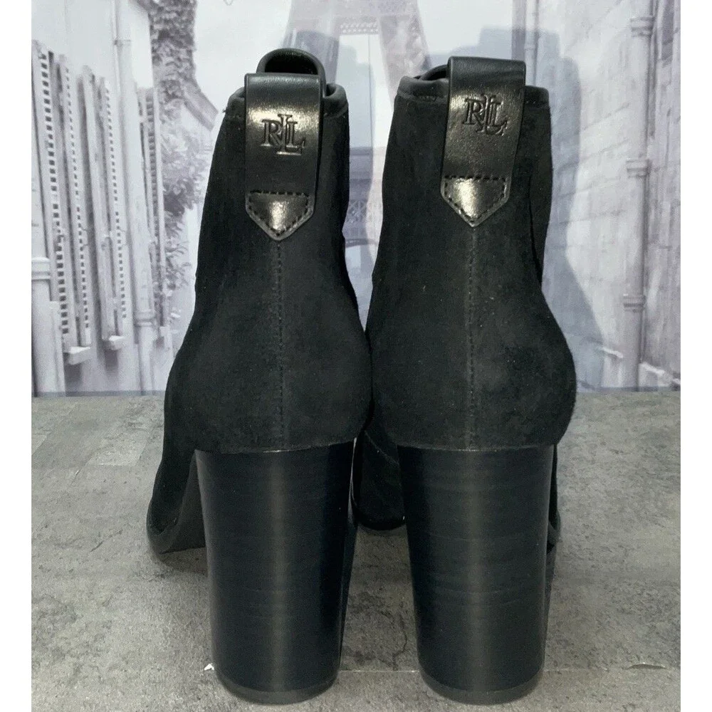 Lauren Ralph Lauren Women’s Mabel Bootie Black Size 9.5 B